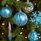 52ct. 6" Blue & Silver Shatterproof Ornament Set